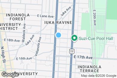 Map image of the property - 301 E 19th Ave