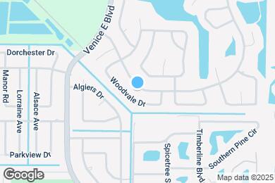 Map image of the property - 433 Lake of the Woods Dr