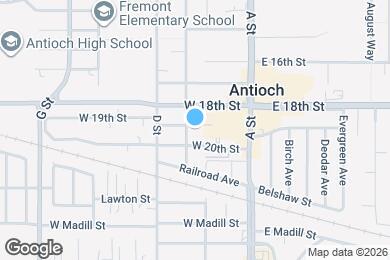 Map image of the property - 119 W 19th St