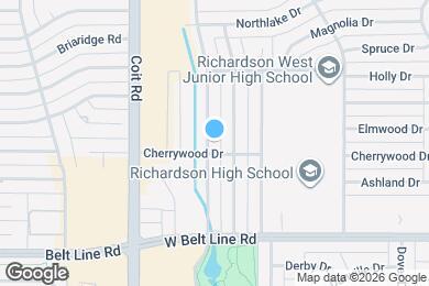 Map image of the property - 302 N Cottonwood Dr