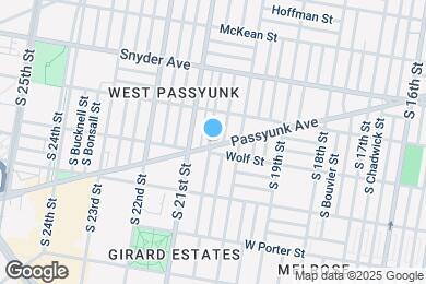 Map image of the property - 2243 S Lambert St