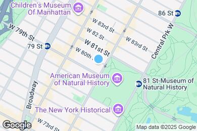 Map image of the property - 102 W 80th St