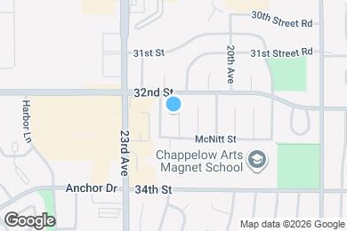 Map image of the property - 3215 Barclay Ct