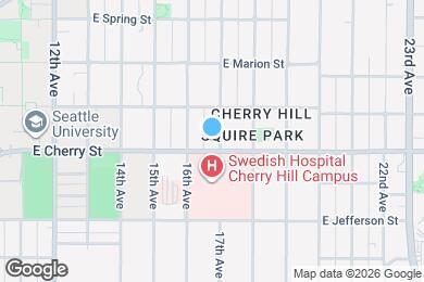 Map image of the property - 701 17th Ave