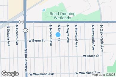 Map image of the property - 3904 N Nora Ave