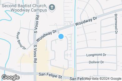 Map image of the property - 10X Woodway Square