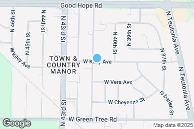 Map image of the property - 6980 N 41st St
