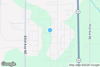 Map image of the property - 5162 86th Ave NE