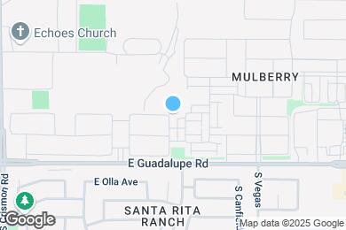 Map image of the property - 2664 S Santa Rita