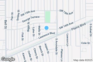 Map image of the property - 5117 SW 16th Ave