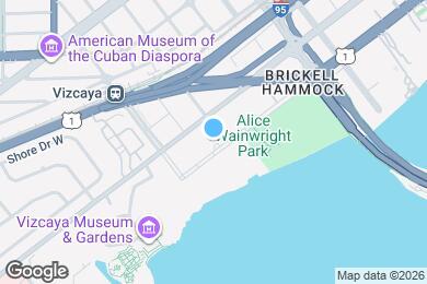 Map image of the property - 3020 Brickell Ave
