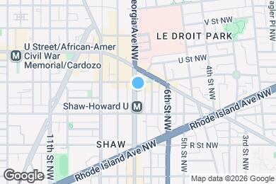 Map image of the property - 1841 7th St NW