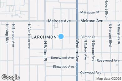 Map image of the property - 533 N St Andrews Pl