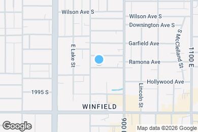 Map image of the property - 817 E Ramona Ave