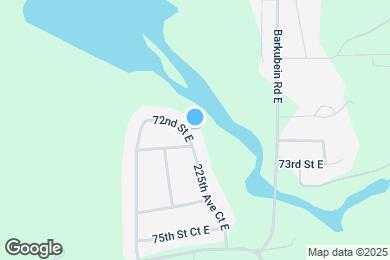 Map image of the property - 7203 225th Ave Ct E