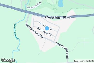 Map image of the property - 11004 NW Player Dr