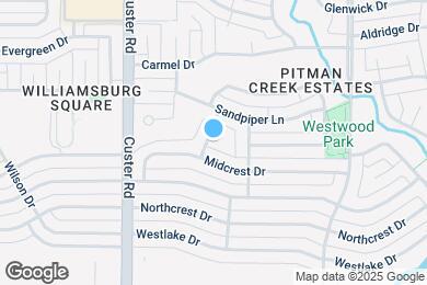 Map image of the property - 1908 Glen Cove Cir