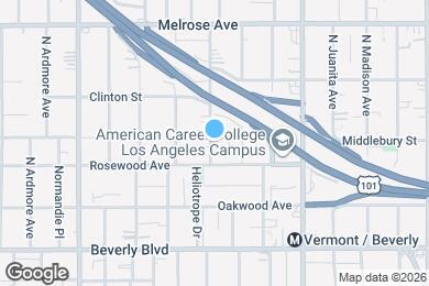 Map image of the property - 518 1/2 N Heliotrope Dr