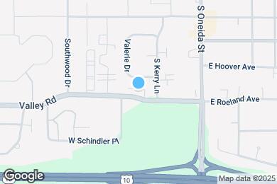 Map image of the property - 220 Valley Road