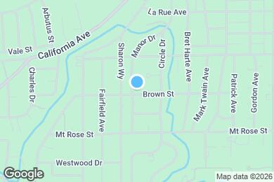 Map image of the property - 1190 Manor Dr