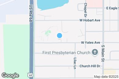 Map image of the property - 408 W Yates Ave