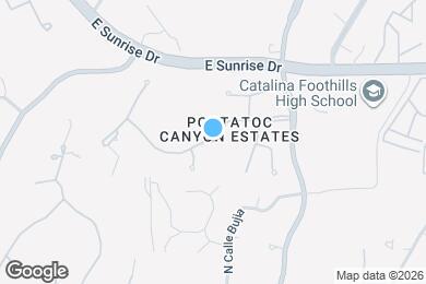 Map image of the property - 4130 E Pontatoc Canyon Dr