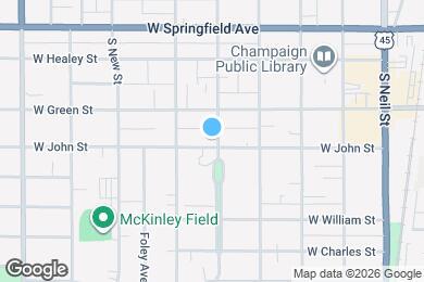 Map image of the property - 502 W John St