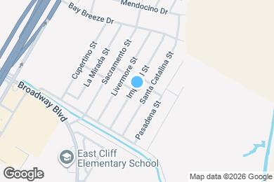 Map image of the property - 1035 Imperial St