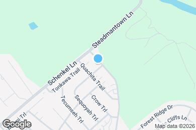 Map image of the property - 1601 Steadmantown Ln