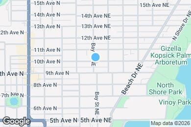 Map image of the property - 202 10th Ave NE