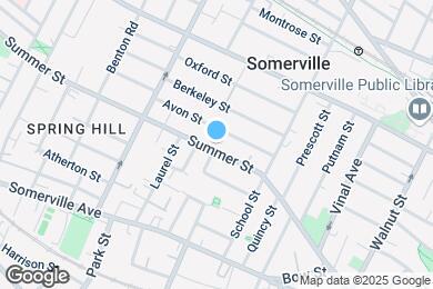 Map image of the property - 109 Summer St
