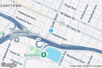 Map image of the property - 301 S Arthur Ashe Boulevard