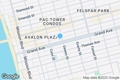 Map image of the property - 1070 Grand Ave