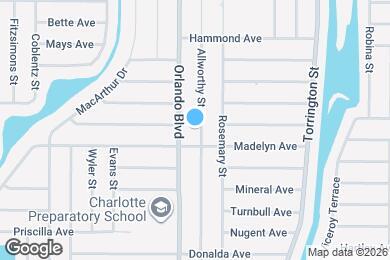 Map image of the property - 239 Allworthy St