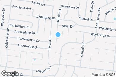 Map image of the property - 1535 Ballater Dr