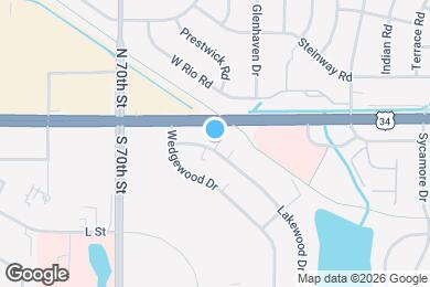 Map image of the property - 140 Lakewood Dr