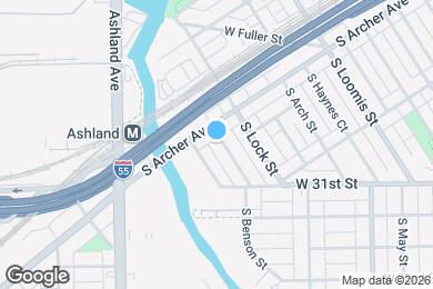 Map image of the property - 3014 S Broad St