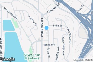 Map image of the property - 2473 Silver Lake Blvd