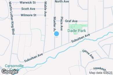 Map image of the property - 454 Mueller Ave