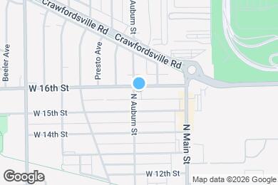 Map image of the property - 4971 W 16th St