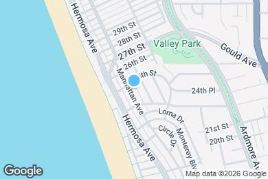 Map image of the property - 2456 Manhattan Ave