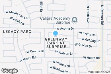Map image of the property - 15830 W Gelding Dr