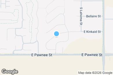 Map image of the property - 10607 E Kinkaid Cir
