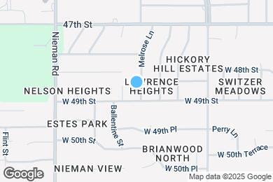 Map image of the property - 4832 Melrose Ln