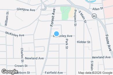 Map image of the property - 59 McKinley Ave