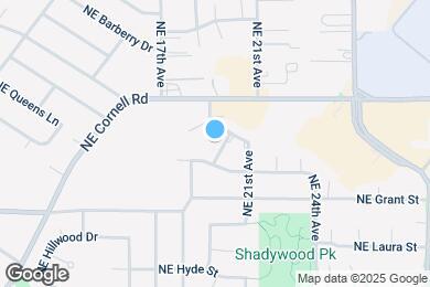 Map image of the property - 749 NE 20th Pl