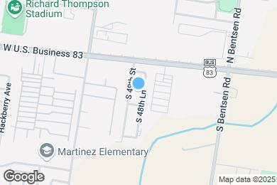 Map image of the property - 202 S 48th Ln