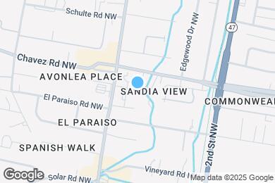 Map image of the property - Trailhead at Chamizal - NOW LEASING