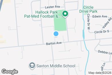 Map image of the property - 197 Barton Ave