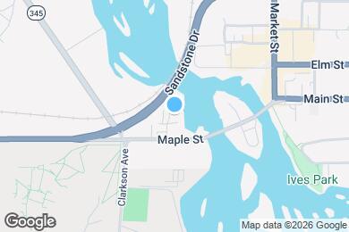 Map image of the property - Swan Landing Apartments